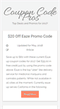 Mobile Screenshot of couponcodepros.com